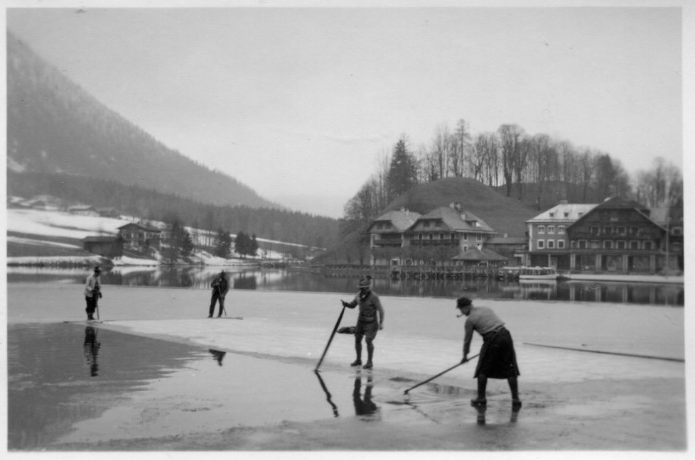 Eisgewinnung am Königssee