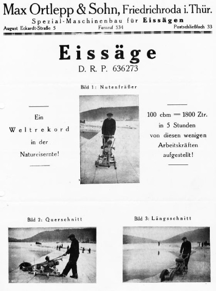 Eissägen Katalog