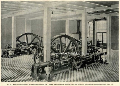 Kaeltemaschine der Norddeutschen Eiswerke