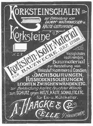 Korkstein A.Haake Hannover