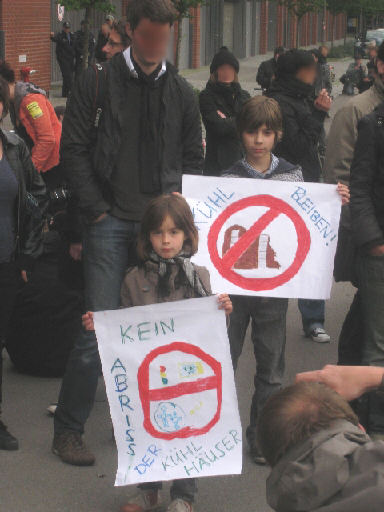 Für den Erhalt-Demo