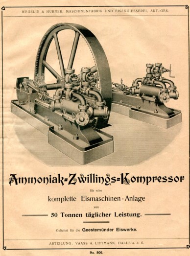 Kommpressions Kältemaschine